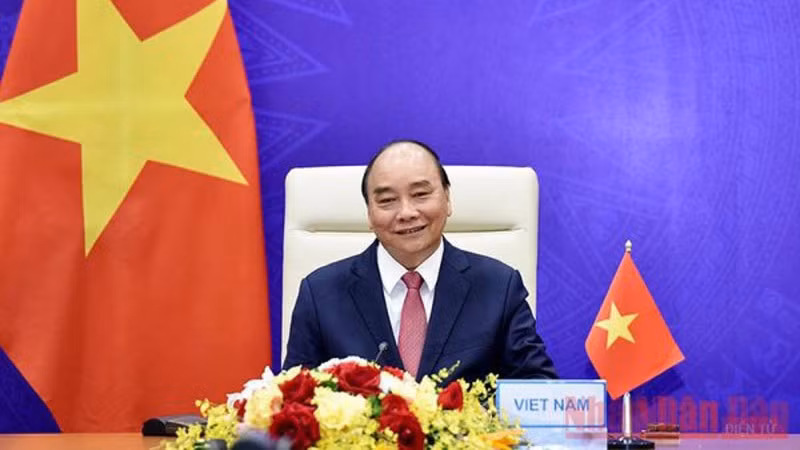 Vietnamese President Nguyen Xuan Phuc.