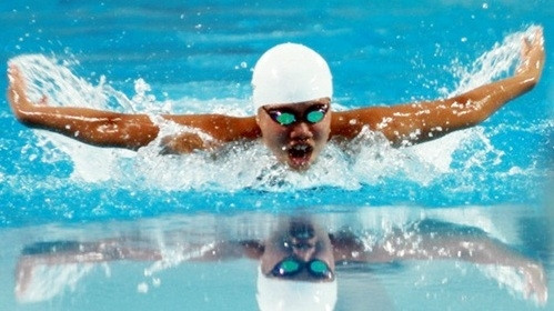 Anh Vien breaks a SEA Games record in the women's 400m medley event