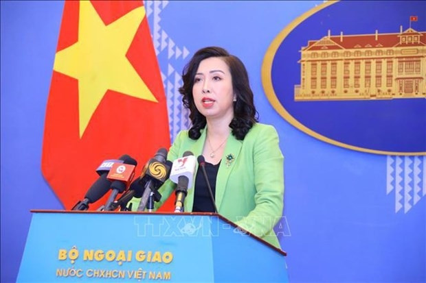 Spokeswoman of the Ministry of Foreign Affairs Le Thi Thu Hang (Photo: VNA)