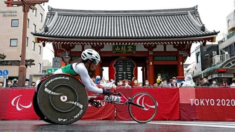 On the final day of competition, 15 sets of medals were awarded, mainly in athletics and badminton. (Photo: Getty Images)