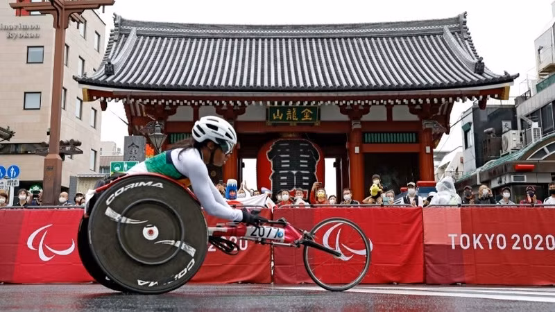 On the final day of competition, 15 sets of medals were awarded, mainly in athletics and badminton. (Photo: Getty Images)