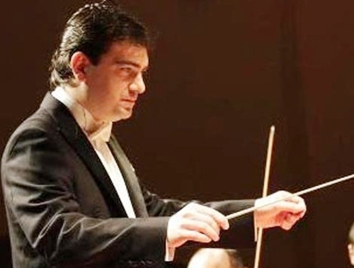Spain's David Gomez Ramirez conductor