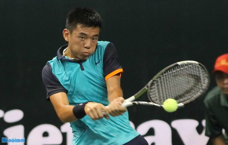 Vietnamese tennis player Ly Hoang Nam 