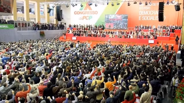 The 20th Congress of the Portuguese Communist Party PCP was held in Almada, Portugal, from December 2-4. (Credit: NDO)