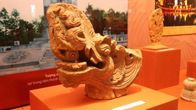 Artefacts, documents and photos at the exhibition 
