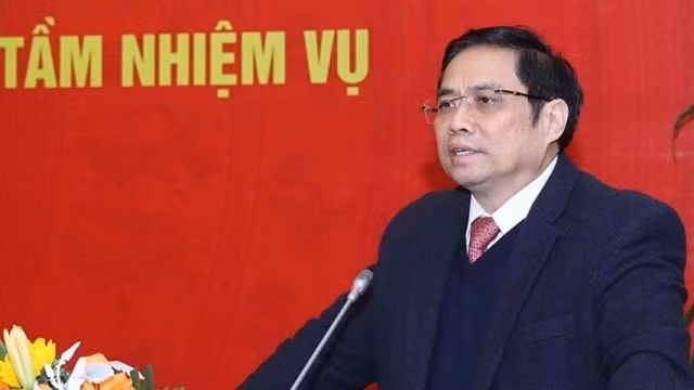Politburo member and Head of the Party Central Committee’s Organisation Commission Pham Minh Chinh. (Photo: VNA)