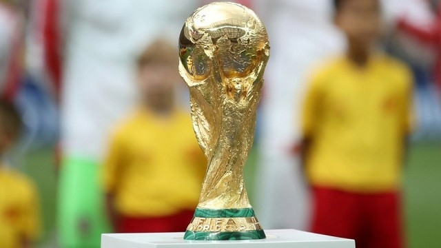 The World Cup trophy is now in France’s possession. (Photo: Reuters)