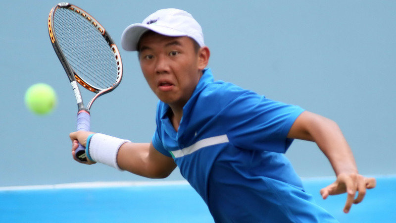 Top Vietnamese tennis player Ly Hoang Nam
