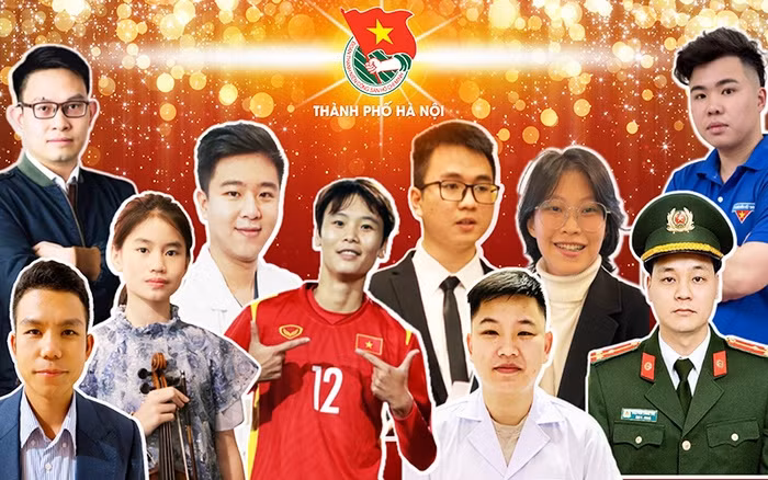 Ten outstanding young faces of Vietnam in 2021 (Photo via NDO)