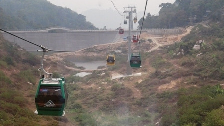 Cable system at Cam Mountain