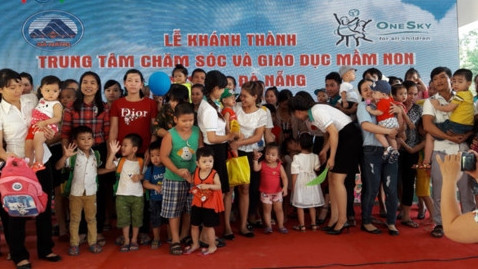 At the ceremony to inaugurate the centre (Credit: VOV)