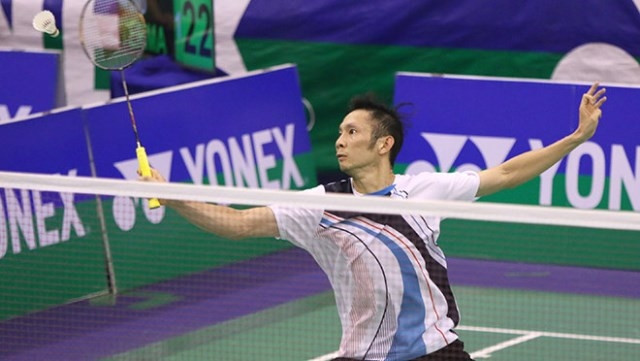 Nguyen Tien Minh had a brilliant performance, beating two opponents in a single day on Thursday to win a ticket to the quarter-finals at the Vietnam Open 2019. (Photo: khampha.vn)