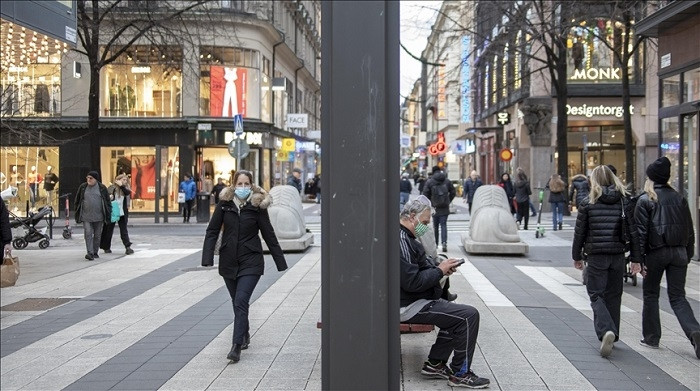 COVID-19 cases in Sweden are falling sharply, less than a month after nearly all pandemic-related restrictions were lifted in the country.