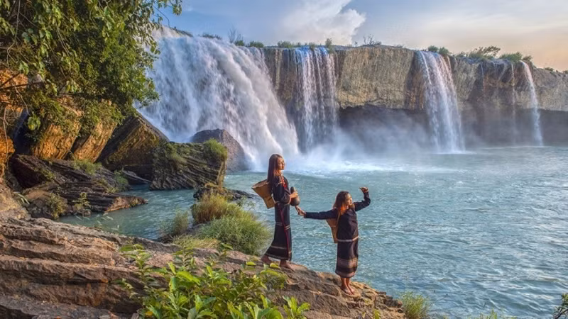 Dak Lak has beautiful nature with natural waterfalls to develop eco-tourism.