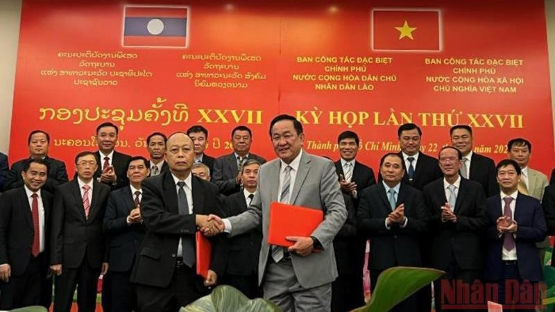 The 27th meeting of the two countries’ special committees.
