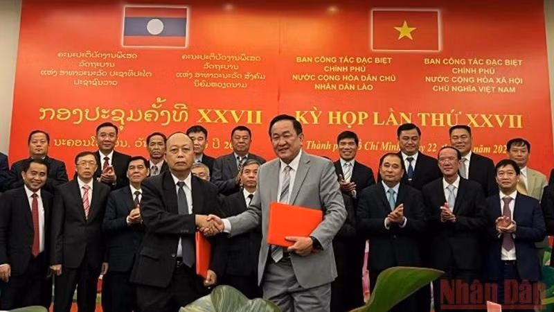 The 27th meeting of the two countries’ special committees.