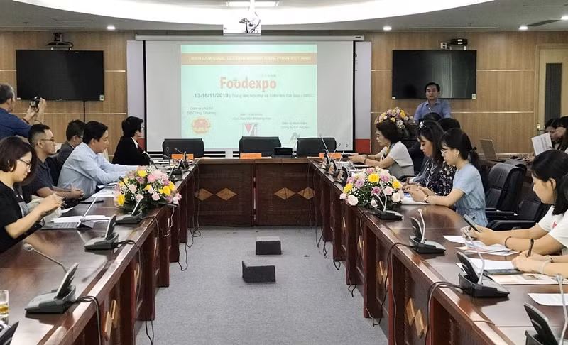 At the press conference (Photo: VGP)