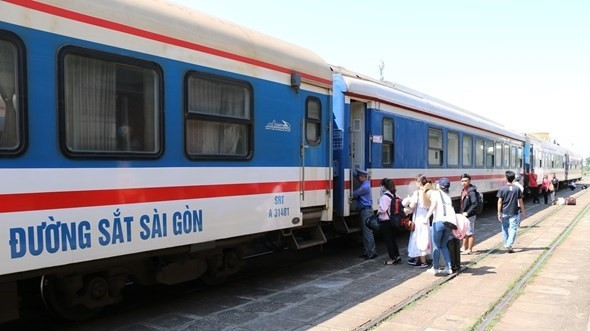 At the Nha Trang Railway Station