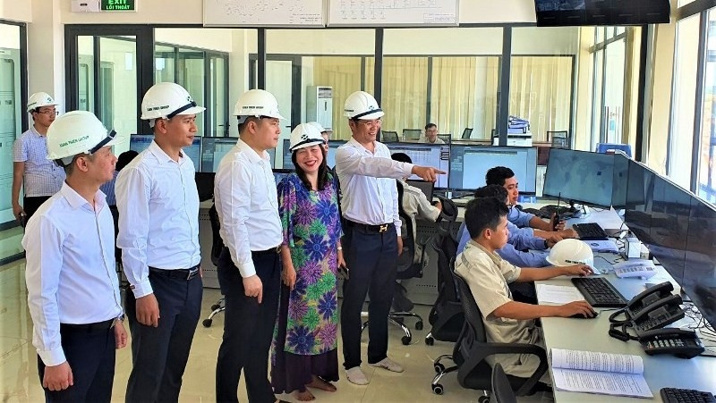 The operation division of Xuan Thien Ea Sup solar power plant.