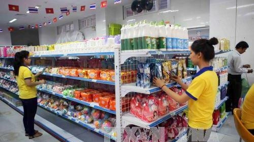 Thai products showcased at the fair (Photo: VNA)