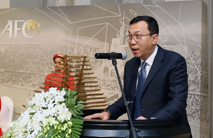 Permanent Vice President of the Vietnam Football Federation, Tran Quoc Tuan.