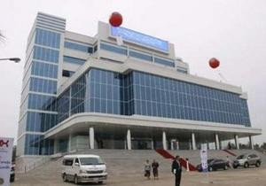 A view of the new US$20 million Lao Securities Exchange (LSX) building. Photo: Reuters.