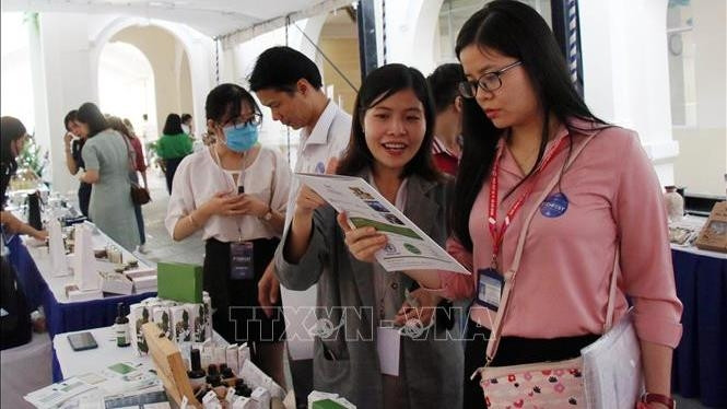 Visitors at the event (Photo: VNA)