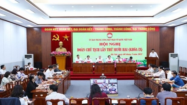 At the event (Photo: mattran.org.vn)