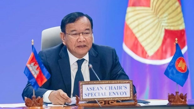 Cambodian Deputy Prime Minister and Minister of Foreign Affairs and International Cooperation Prak Sokhonn (Photo: phnompenhpost)