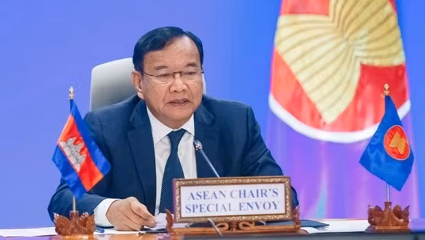Cambodian Deputy Prime Minister and Minister of Foreign Affairs and International Cooperation Prak Sokhonn (Photo: phnompenhpost)