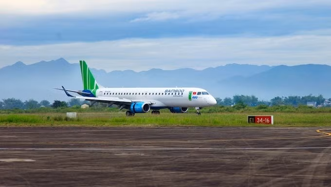 Bamboo Airways officially opened Hanoi- Dien Bien route. (Photo: Bamboo Airways)