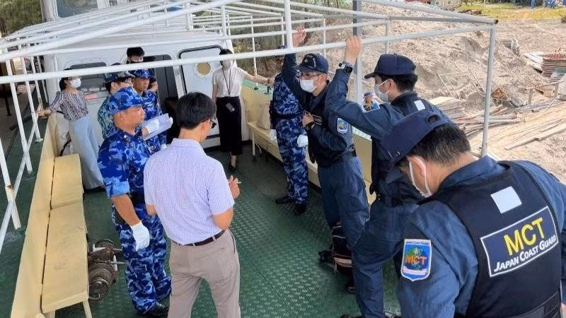 JICA supports strengthening law enforcement capacity of Vietnam’s coast guards