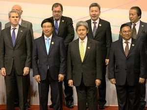 FM Minh (second from left) at the ARF-20 and EAS-3 