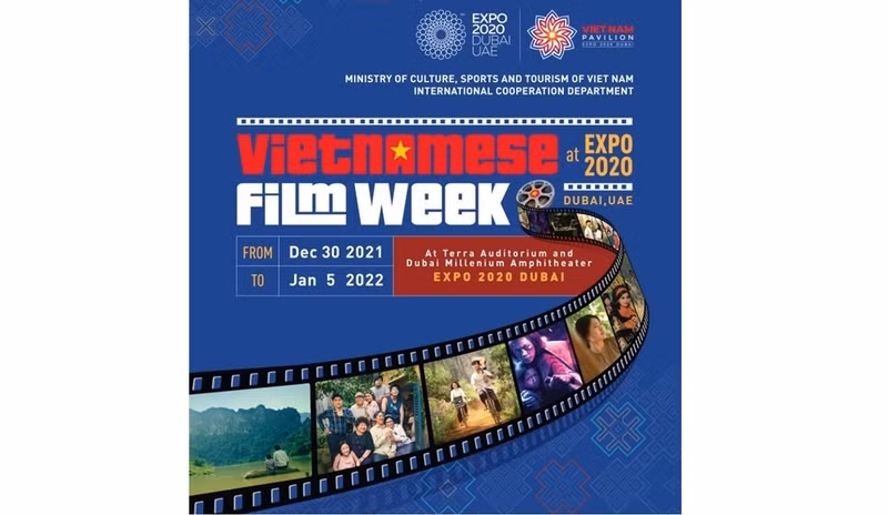 Vietnamese Film Week will be introduced at World Expo 2020 Dubai in the United Arab Emirates from December 30 to January 5, 2022.(Photo:chinhphu.vn)