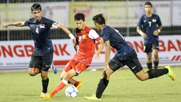Former member of U19 Vietnam, Phan Van Long produced a sparkling performance for his debut in the U21 team’s lineup. 