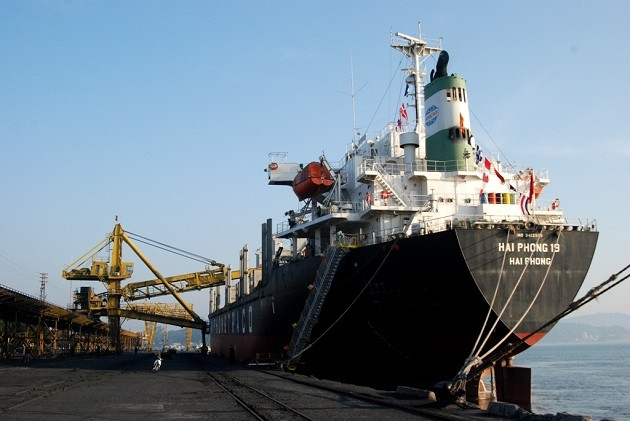 Hai Phong 19 at Cam Pha port. (Credit: NDO)