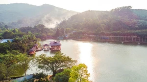 Ba Vi’s mountainous landscape, with its pristine natural environment, is one of Ha Noi’s strengths for developing green tourism.