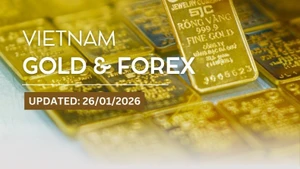 Infographic: SJC gold bars top 177 million VND per tael, global gold breaks above 5,000 USD per ounce on January 26