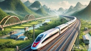 Visualisation of the North–South high-speed railway axis by Viet Nam Railways Corporation