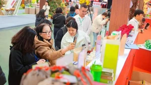 People visit the Spring Fair 2026. (Photo: VNA)