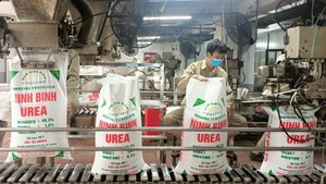 Urea production at Ninh Binh Nitrogen Fertiliser One Member Limited Liability Company.