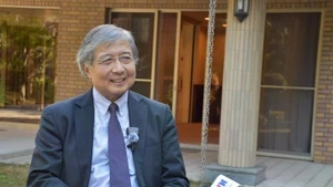 Professor Toshiro Nishizawa of the University of Tokyo in an interview granted to the Viet Nam News Agency (Photo: VNA)