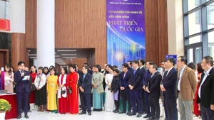 The opening ceremony of the exhibition space