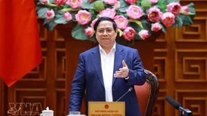 Prime Minister Pham Minh Chinh speaks at a meeting with ministries, agencies and the energy security task force in Ha Noi on March 10, 2026. (Photo: VNA)
