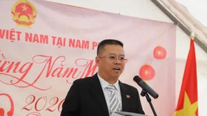 Le Hoai Nam, head of the liaison board of the Vietnamese community in South Africa (Photo: VNA)
