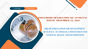 Politburo Resolution No. 57-NQ/TW dated December 22, 2024 on breakthroughs in the development of science, technology, innovation and national digital transformation