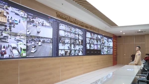 The intelligent traffic control centre with over 1,800 cameras integrated with artificial intelligence (AI).