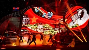 The programme is held towards celebrating the 14th National Party Congress. (Photo: VOV)