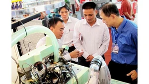 International buyers and investors proactively visit Viet Nam to survey, sign contracts, and seek partners. Photo: BAC SON
