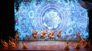 A performance of Chinese artists in the programme. (Photo: cand.com.vn)
